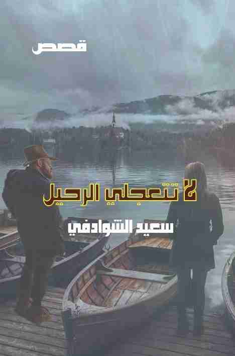 كتاب لا تتعجلي الرحيل لـ سعيد الشوادفي