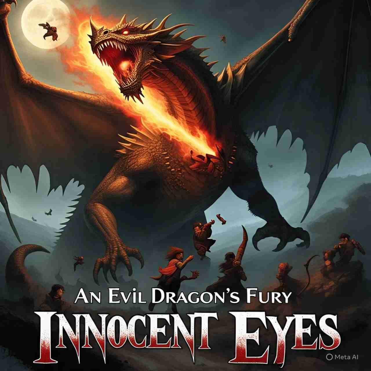 رواية التنين والأعين البريئه لـ 