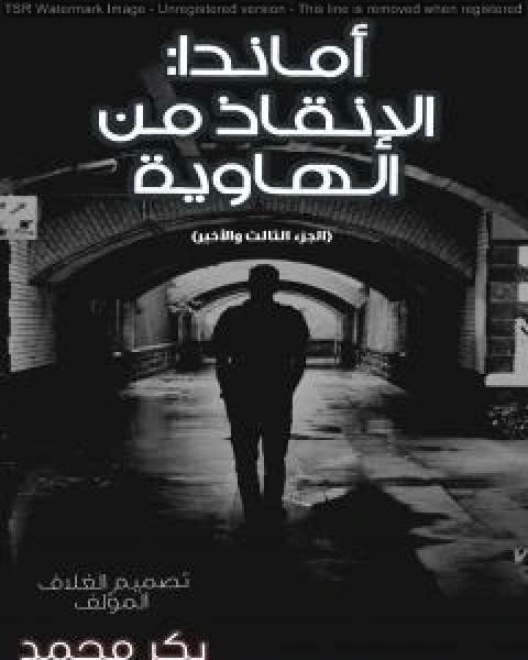 رواية اماندا الانقاذ من الهاوية لـ ابي بكر محمد بن الحسن المرادى الحضرمي