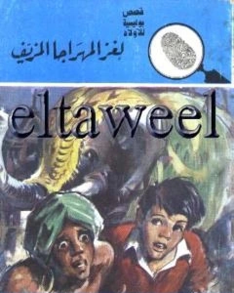 كتاب لغز المهراجا المزيف سلسلة المغامرون الخمسة 98 لـ محمود سالم