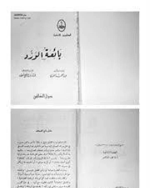 رواية بائعة الورد ل عبدالحميد الطرزي لـ 