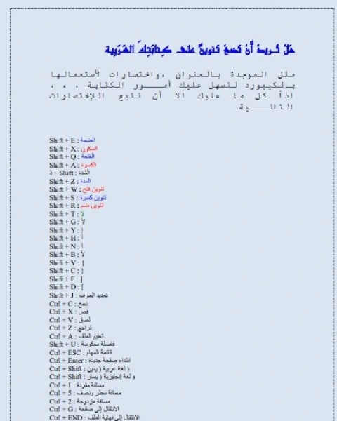 كتاب الشكل في العربية لـ 